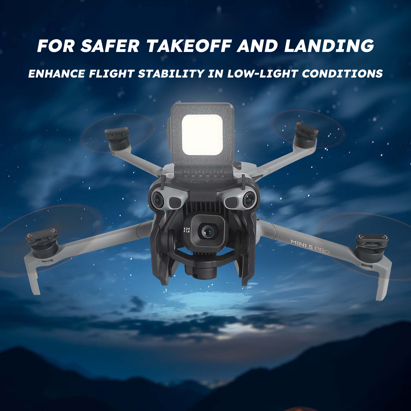 Drone Led Light - DJI Mini 5Pro/Mavic 3Pro/Air 3S 야간