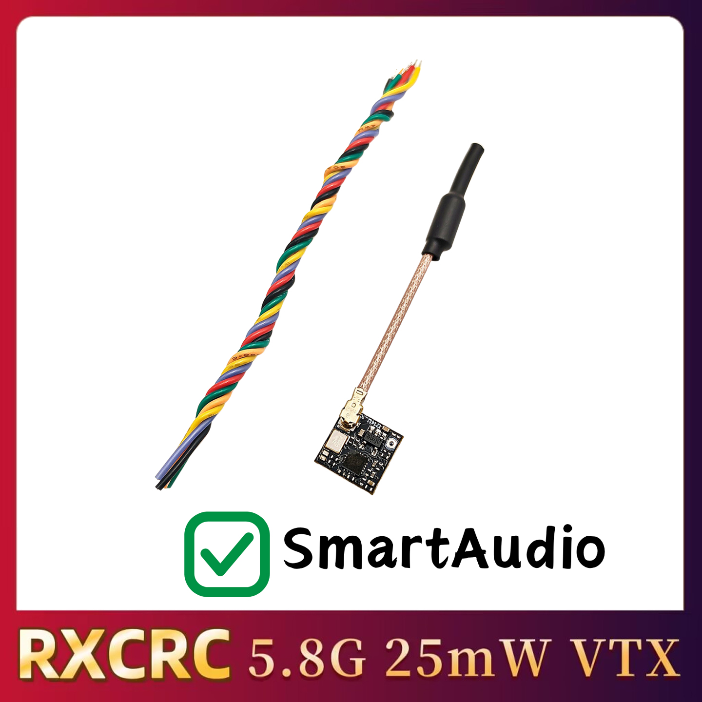 RXCRC 5.8GHz 48채널 FPV 25mW 아날로 - Drone Frame 리뷰 및 가격